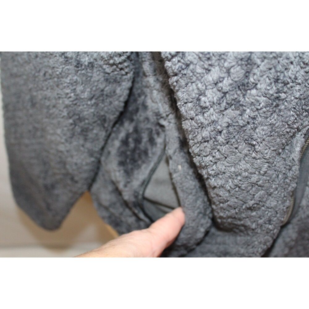 Columbia Fireside II Sherpa Full Zip Fleece in Shark Gray L - Picture 6 of 6